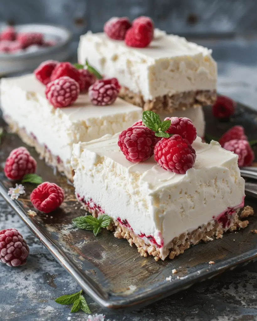 Cheesecake Frozen Yogurt Bars