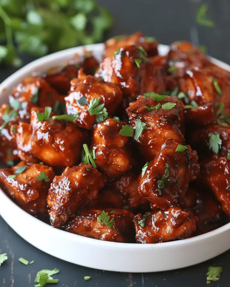 BBQ Chicken Bites