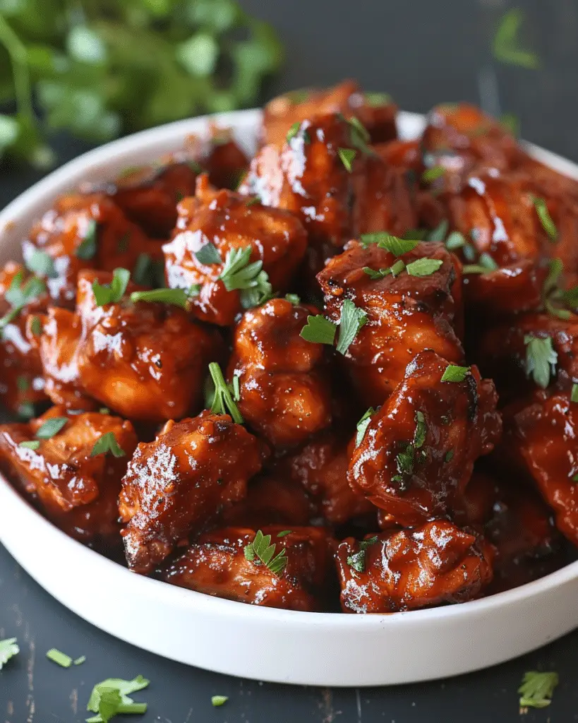 BBQ Chicken Bites