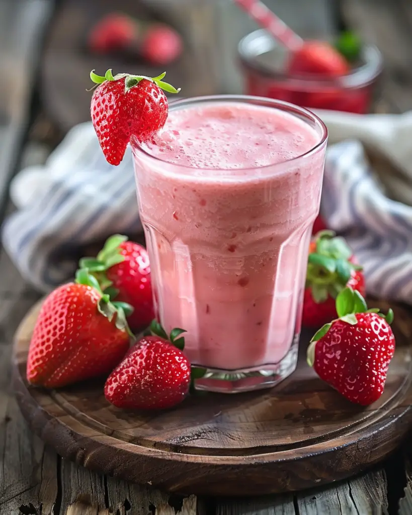Strawberry Milk Recipe