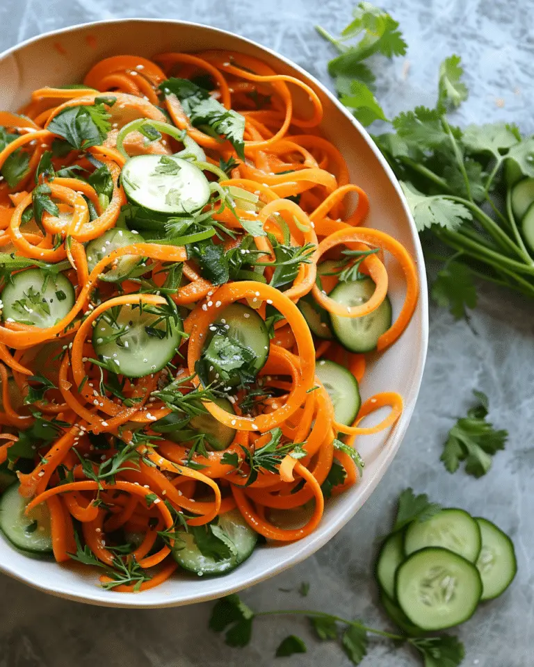 Best  Carrot and Cucumber Salad Recipe