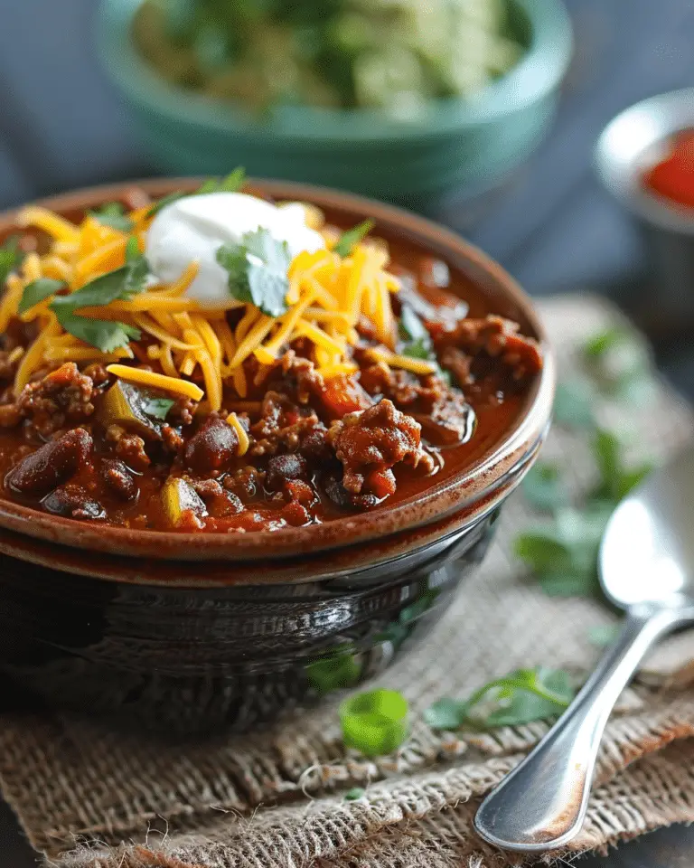 Easy Chili Recipe