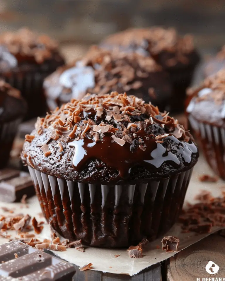 Chocolate Coconut Muffins with Leaky Center