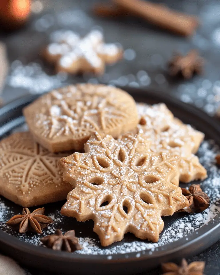 Spiced Christmas Shortbread Recipe