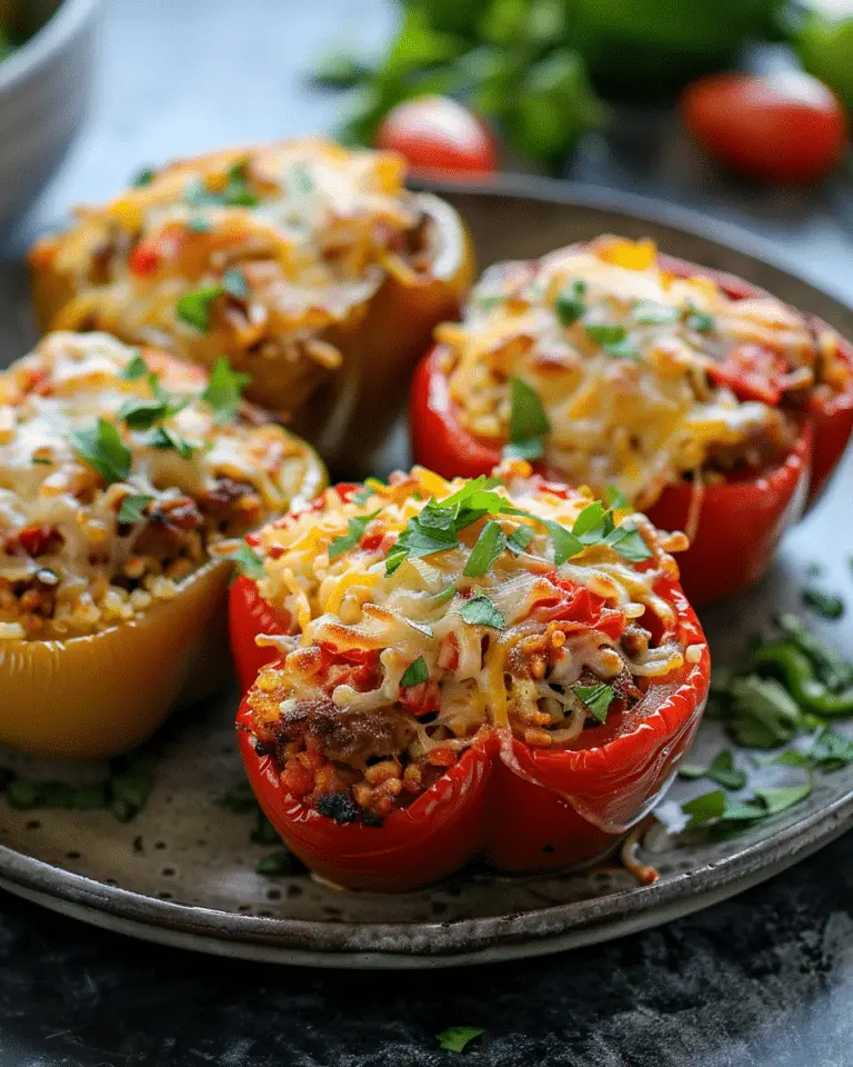 Air Fryer Stuffed Peppers