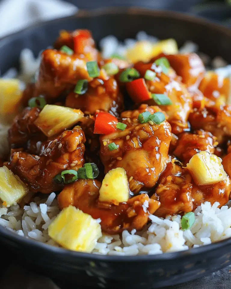 Orange Pineapple Chicken