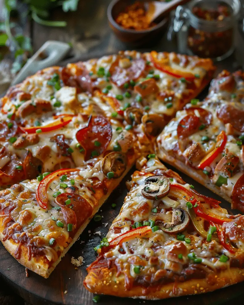 Pizza on Sourdough Bread