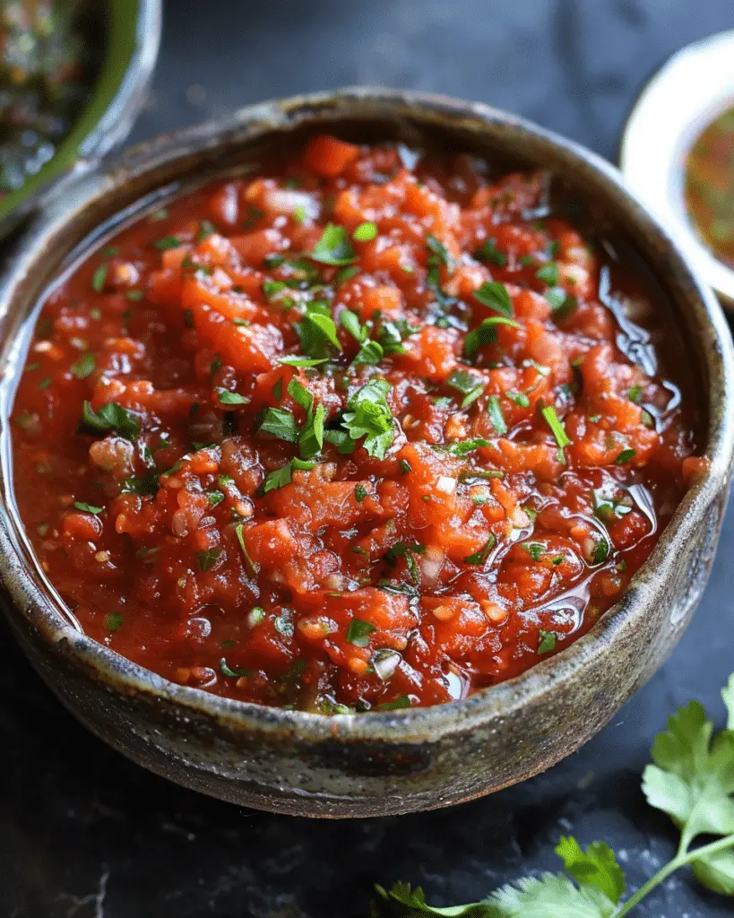 Mexican Salsa Roja