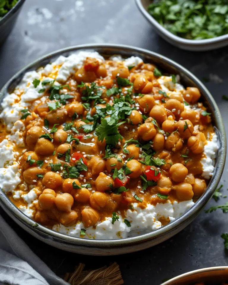 Greek Yogurt Chickpea Curry