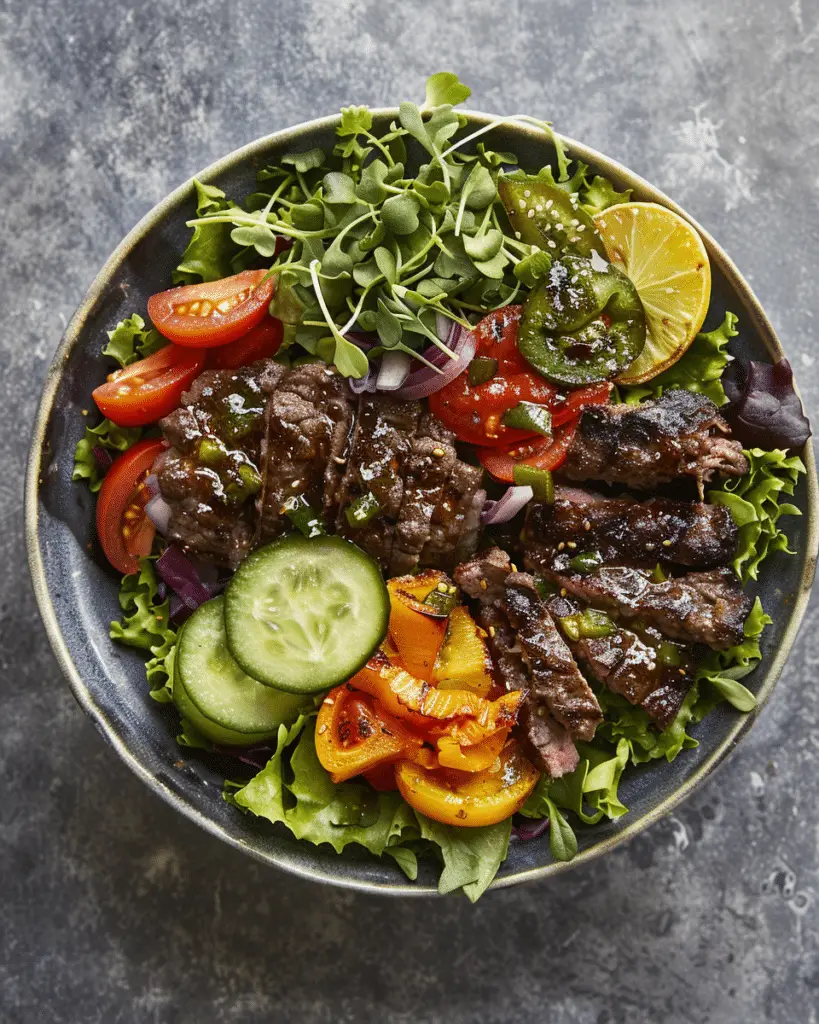 Burger Salad