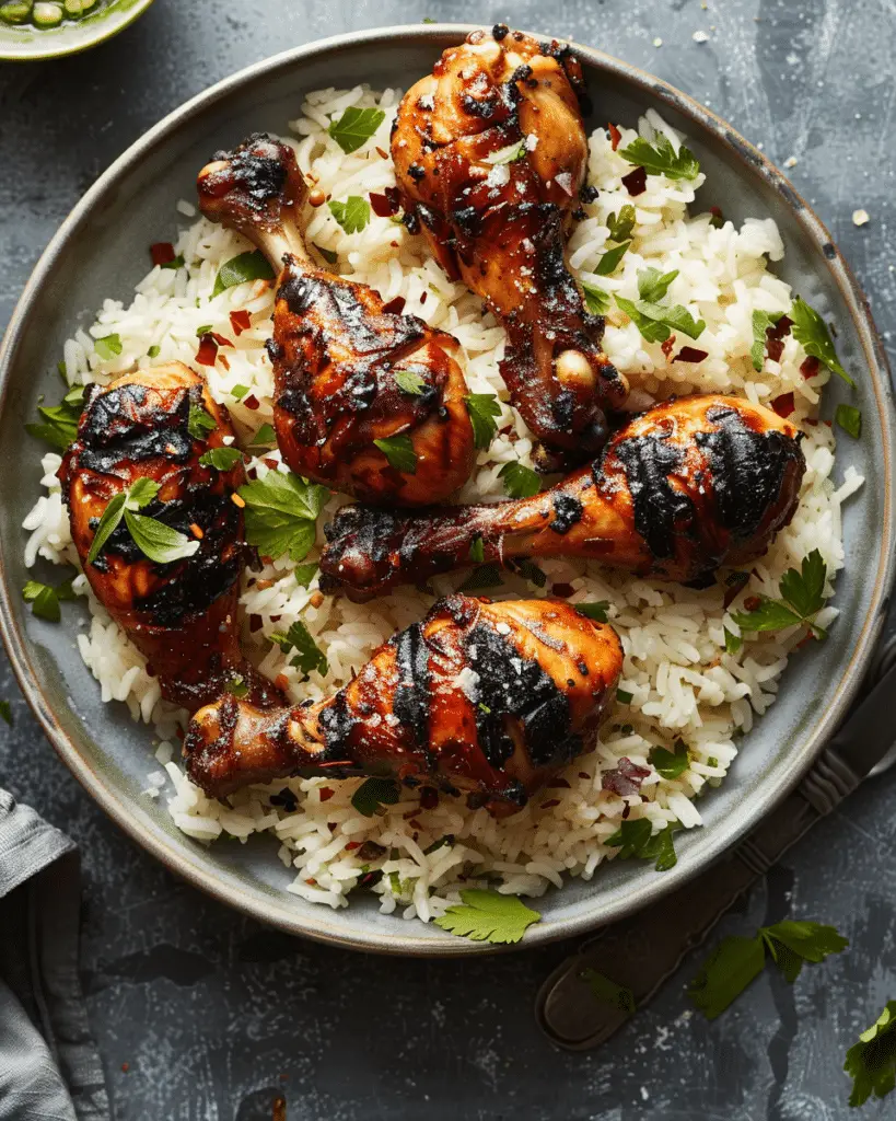 Grilled Chicken And Rice