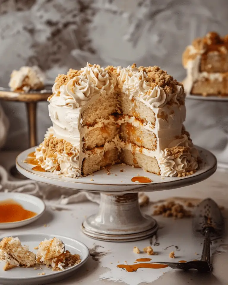 Caramel Cloud Cake Recipe