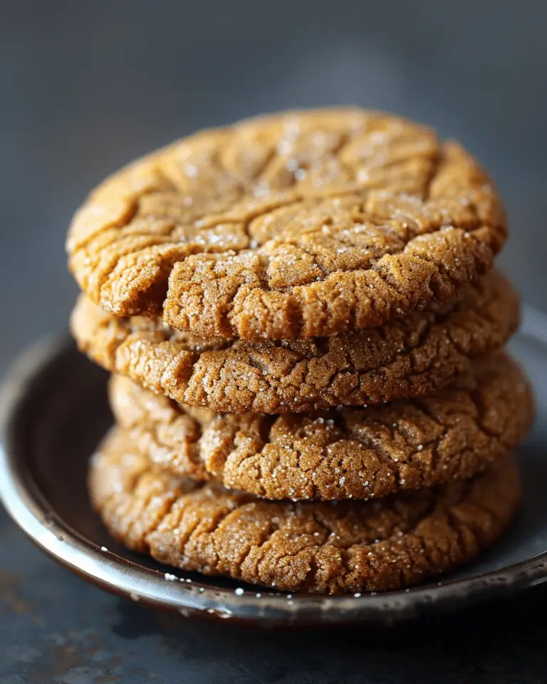 Soft Chewy Ginger Cookies