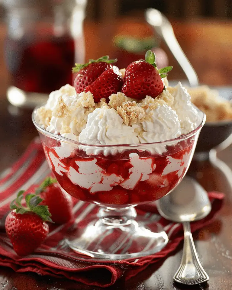 Strawberry Shortcake Pudding Recipe (No Pudding Mix!)