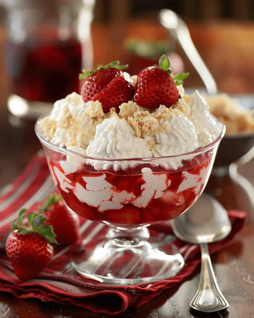 Strawberry Shortcake Pudding Recipe (No Pudding Mix!)