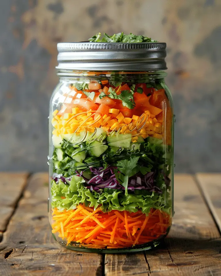 Mason Jar Salad