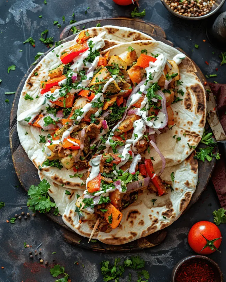 Vegetable Shawarma