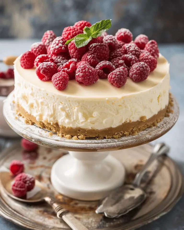 Rich And Creamy No Bake Cheesecake Recipe