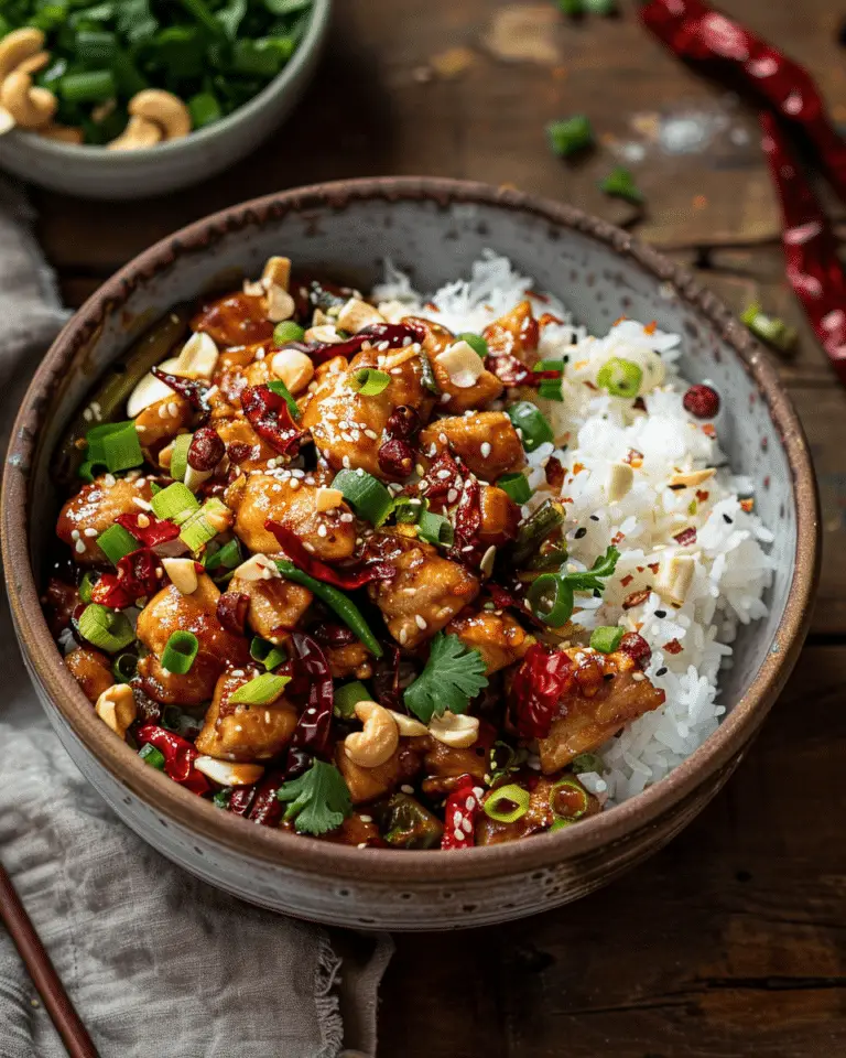 Kung Pao Chicken Bowls