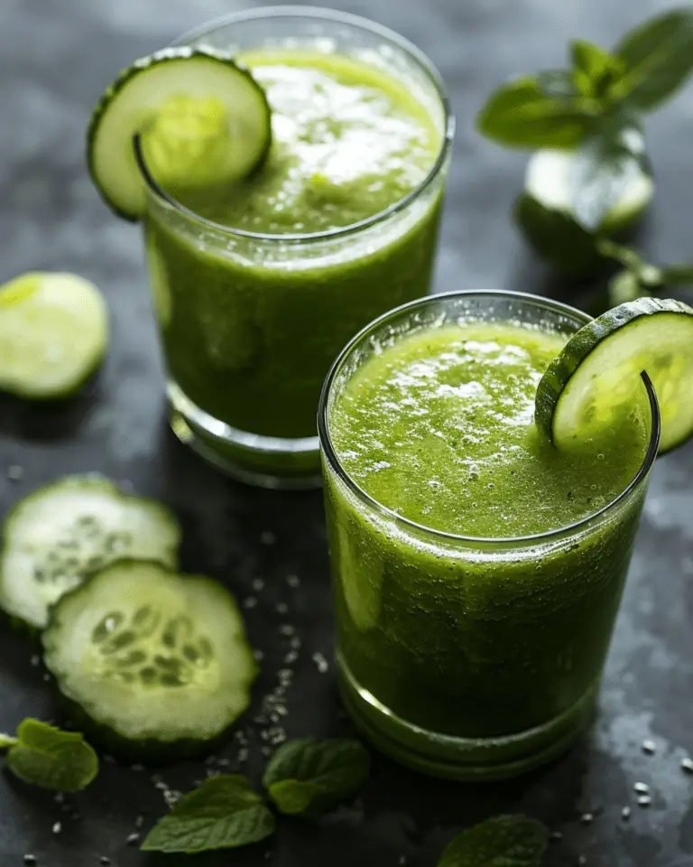 Cucumber Smoothie