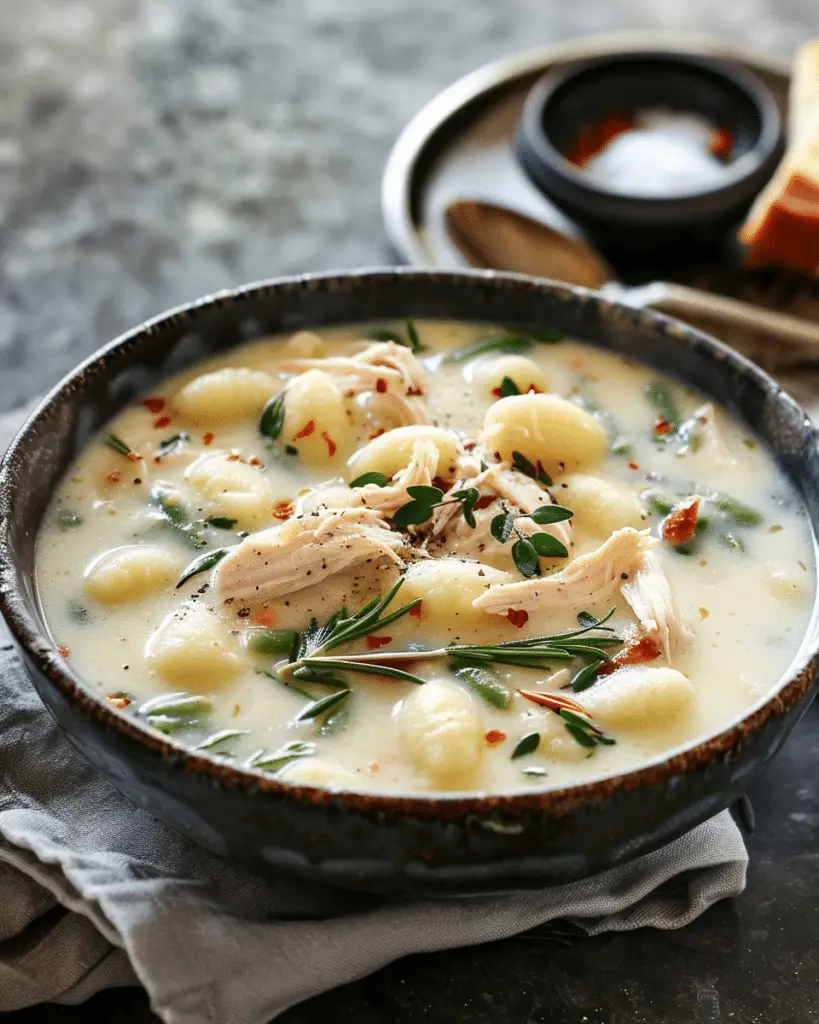 Marry Me Chicken Gnocchi Soup