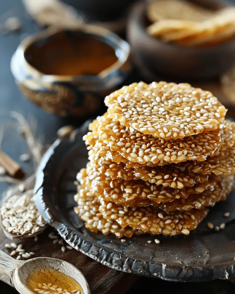 Traditional Tilachi Chikki | Sesame Crisps Recipe