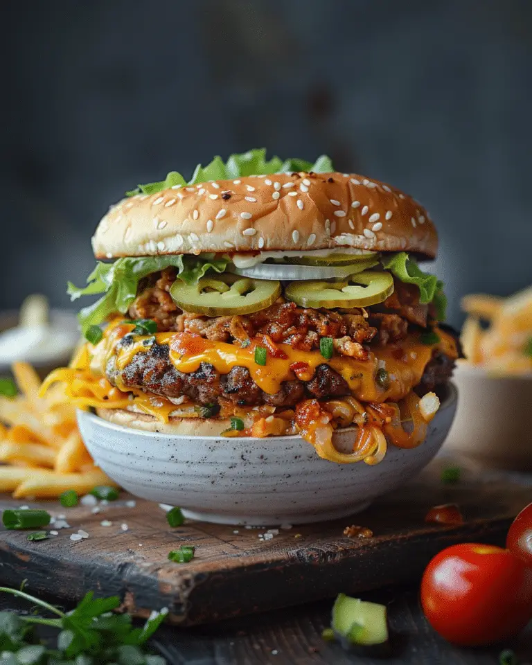 Big Mac Burger Bowls
