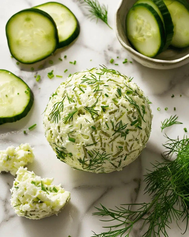 Dill Pickle Cheese Ball