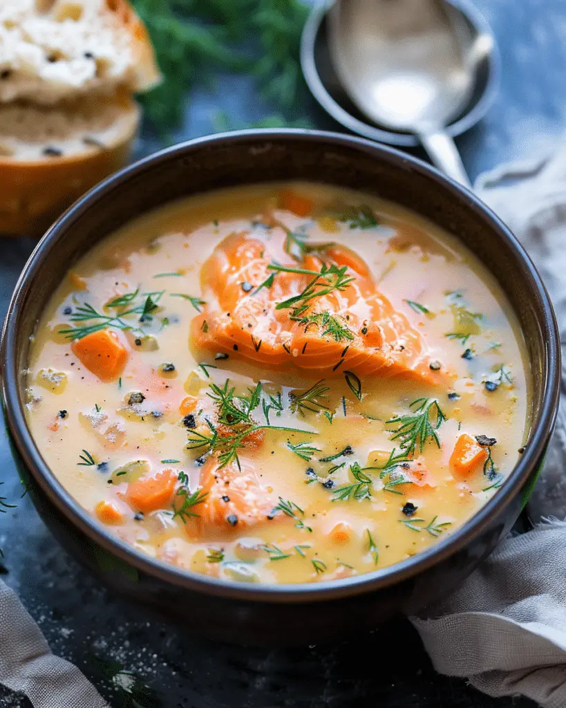 Easy Finnish Salmon Soup