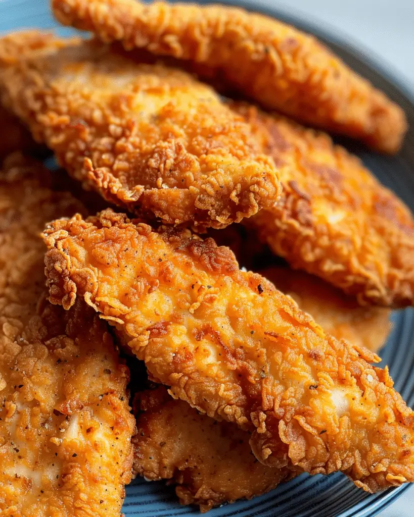 Pan Fried Chicken Tenders on the Stove