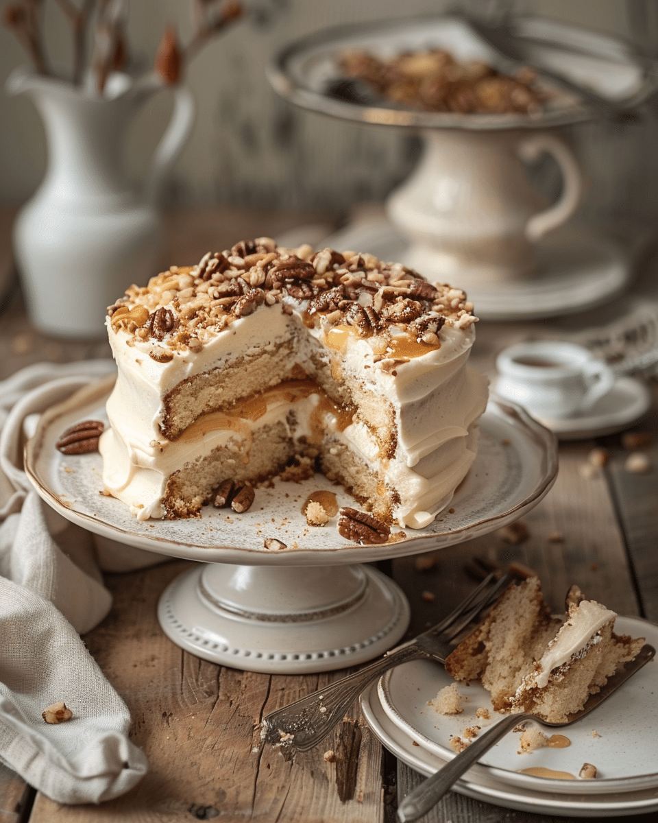 Honey Bun Cake