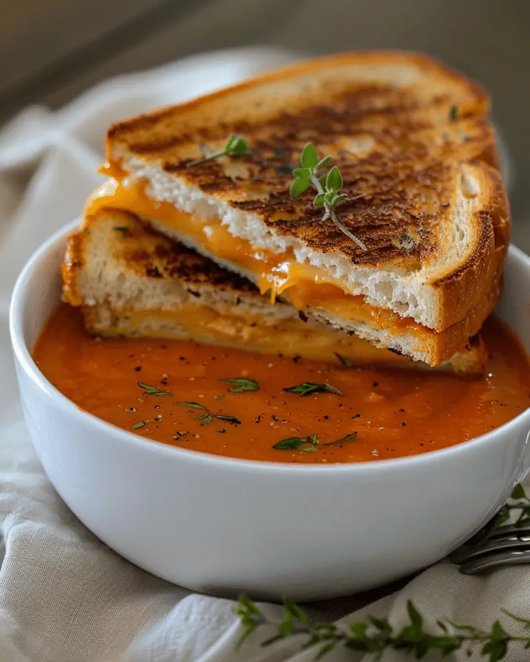 Grilled Cheese and Tomato Soup