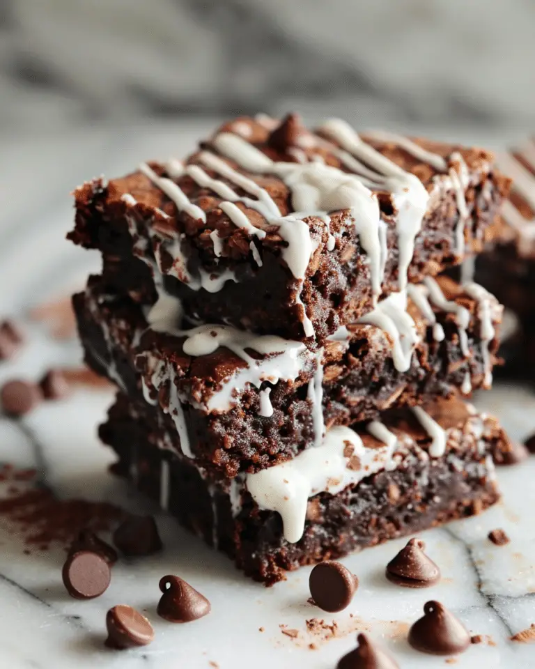Brownie Baked Oats with High-Protein Icing (Dairy-Free)