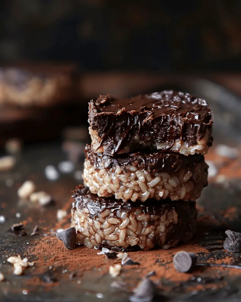 Chocolate Peanut Butter Rice Cakes