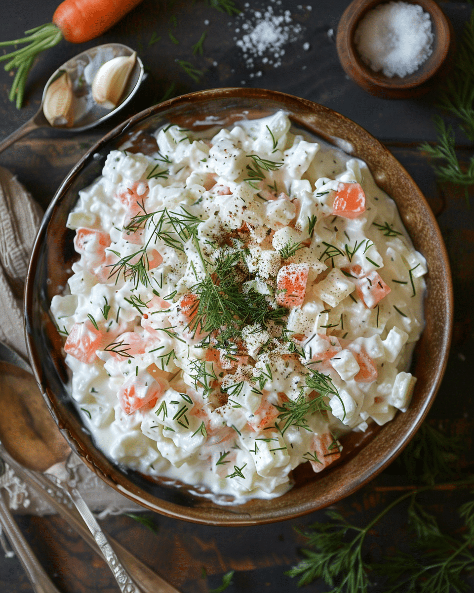 Snow White Salad (Snezhanka)