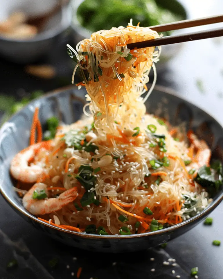 Glass Noodle Stir Fry