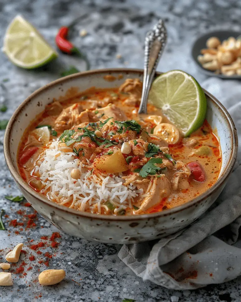 Chicken Massaman Curry