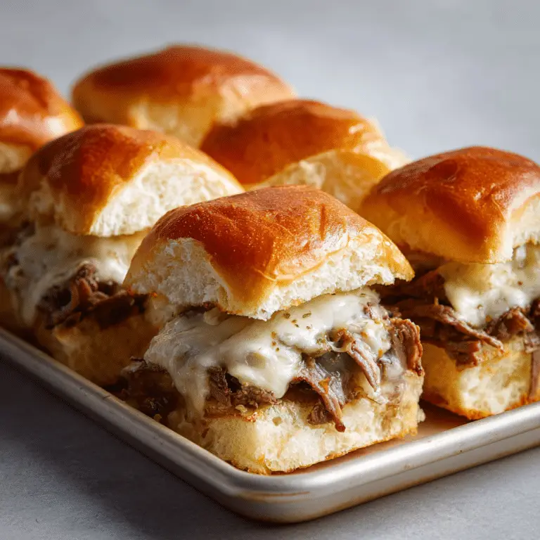 Philly Cheesesteak Sliders