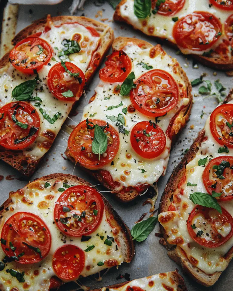 Crispy Bread Pizza Toast