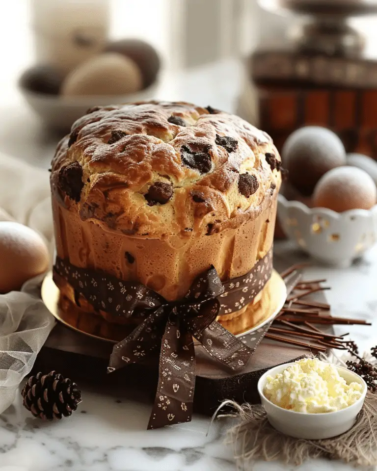 Eggless Panettone